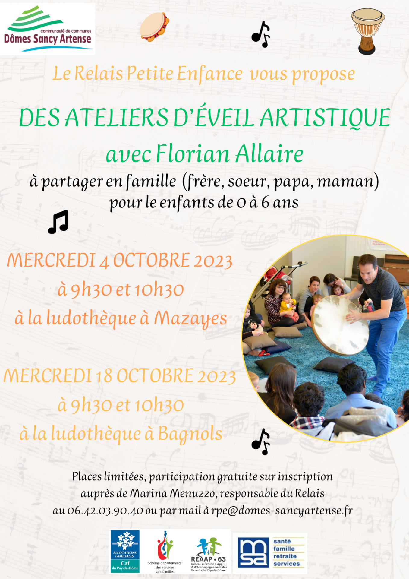 Ateliers eveil artistique 1